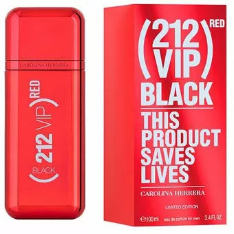 Perfume Carolina Herrera 212 VIP Black Red Eau de Parfum x 100ml