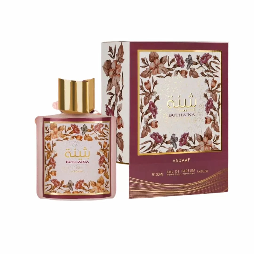 Perfume Lattafa Asdaaf Buthaina EDP 100ml Mujer