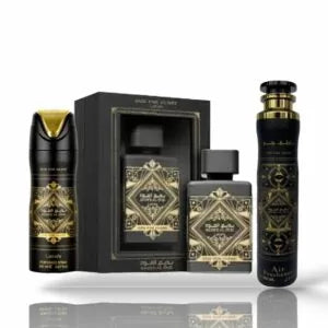 Perfume Lattafa Oud For Glory EDP 100ml 3 Piezas Unisex