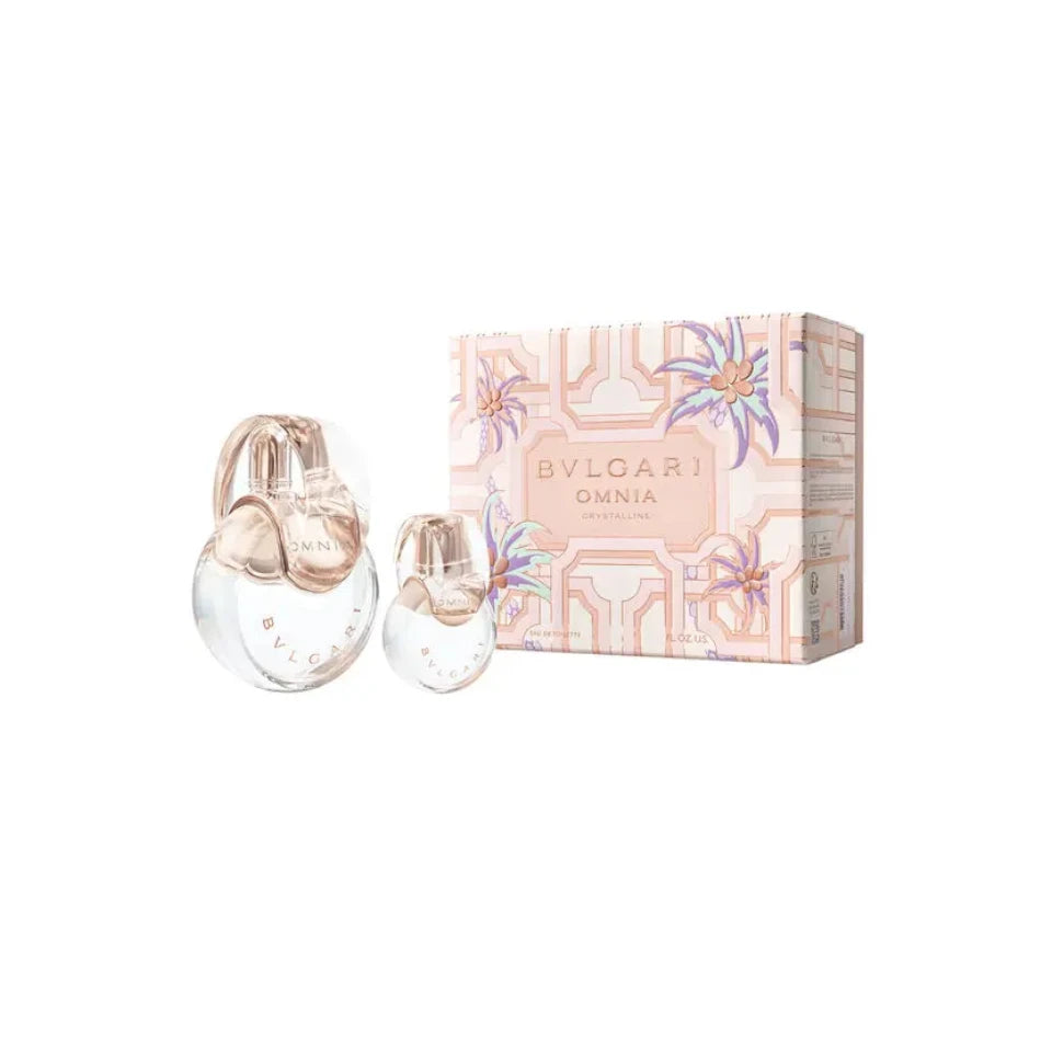 Perfume Estuche Bvlgari Omnia Crystalline 2 Piezas EDT Mujer