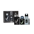 Estuche Lattafa Ishq Al Shuyukh Silver EDP 4 Piezas Unisex