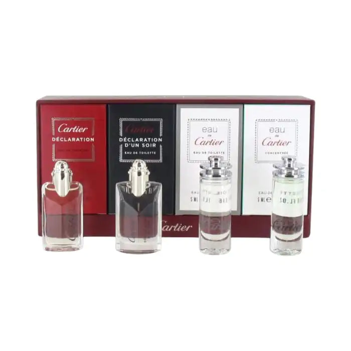 Estuche Mini Cartier 4 Piezas 5ml Cada Una