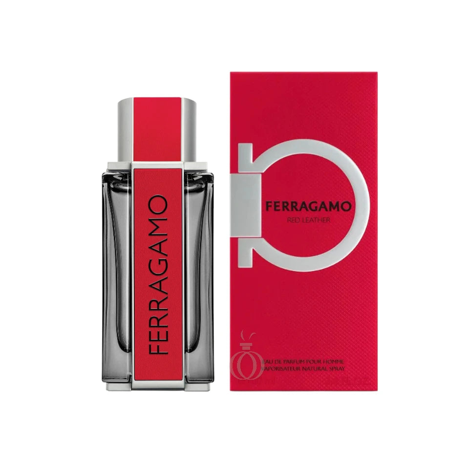 Ferragamo Red Leather Eau De Parfum 100ml Hombre