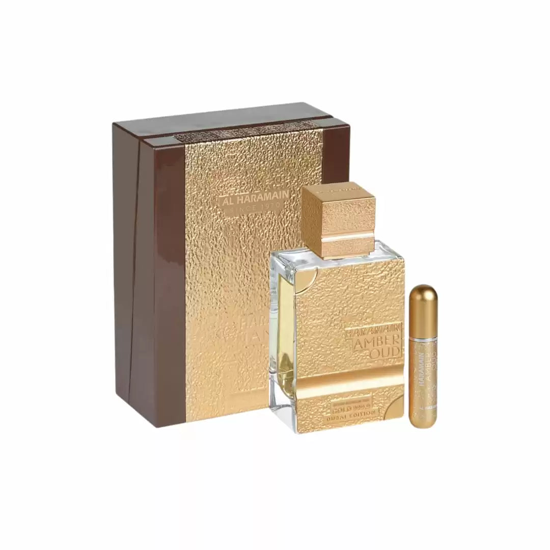Haramain Amber Oud Gold 999.9 Dubai Edition 75ml Unisex