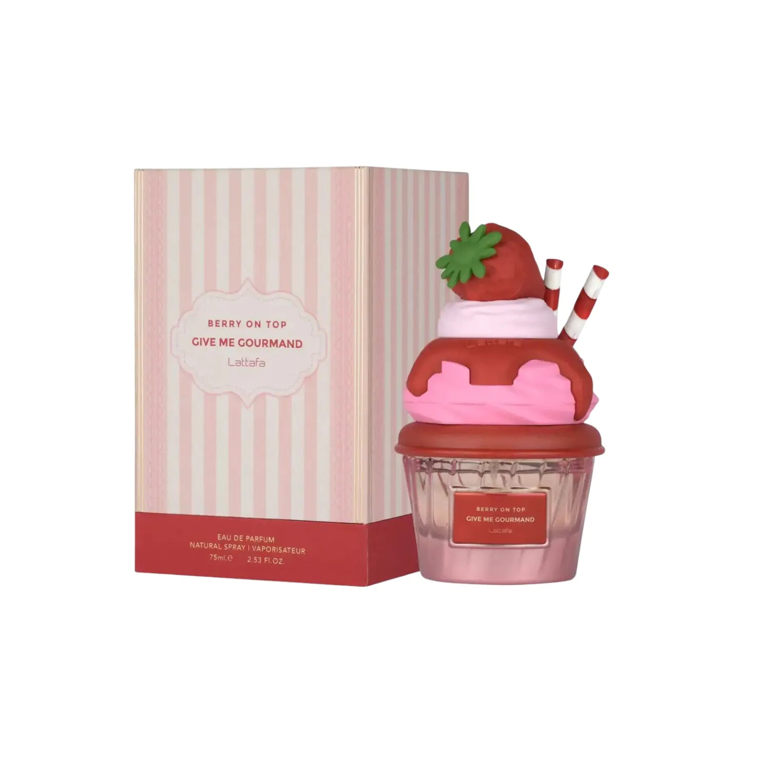 Lattafa Berry On Top Give Me Gourmand EDP 75ml Mujer