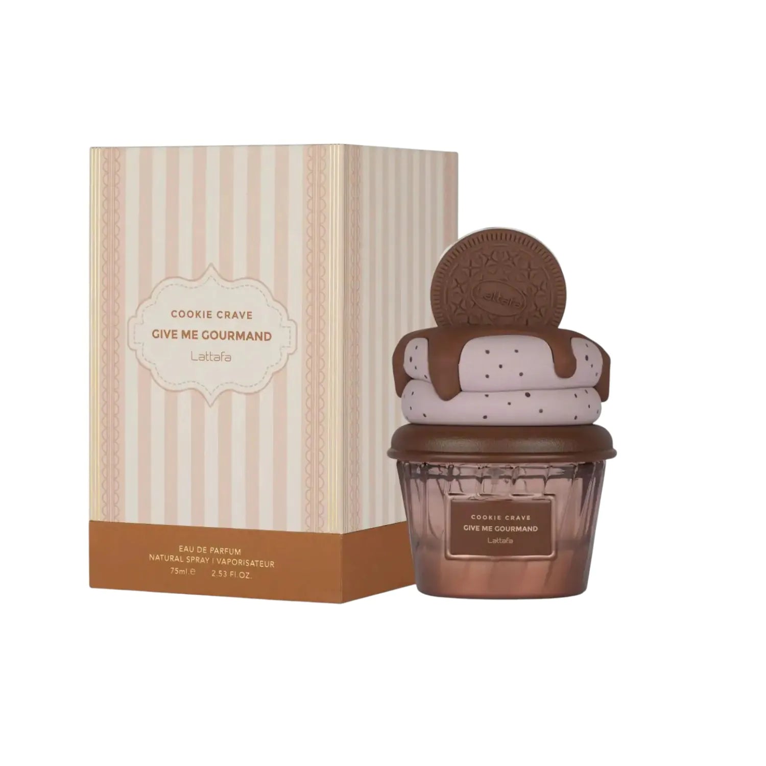 Lattafa Cookie Crave Give Me Gourmand EDP 75ml Mujer