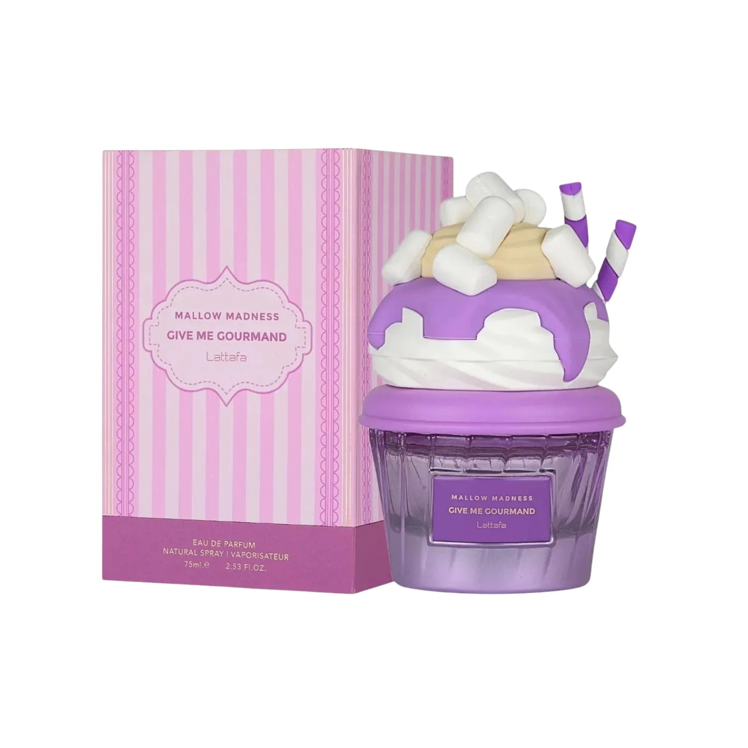 Lattafa Mallow Madness Give Me Gourmand EDP 75ml Mujer