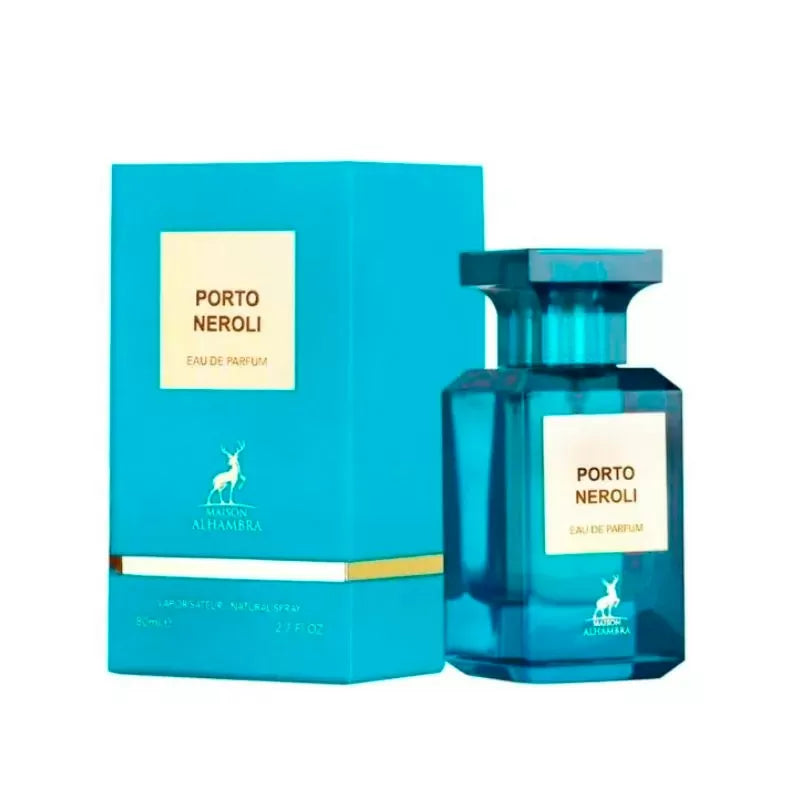Perfume Árabe Porto Neroli Maison Alhambra EDP 80ml Unisex