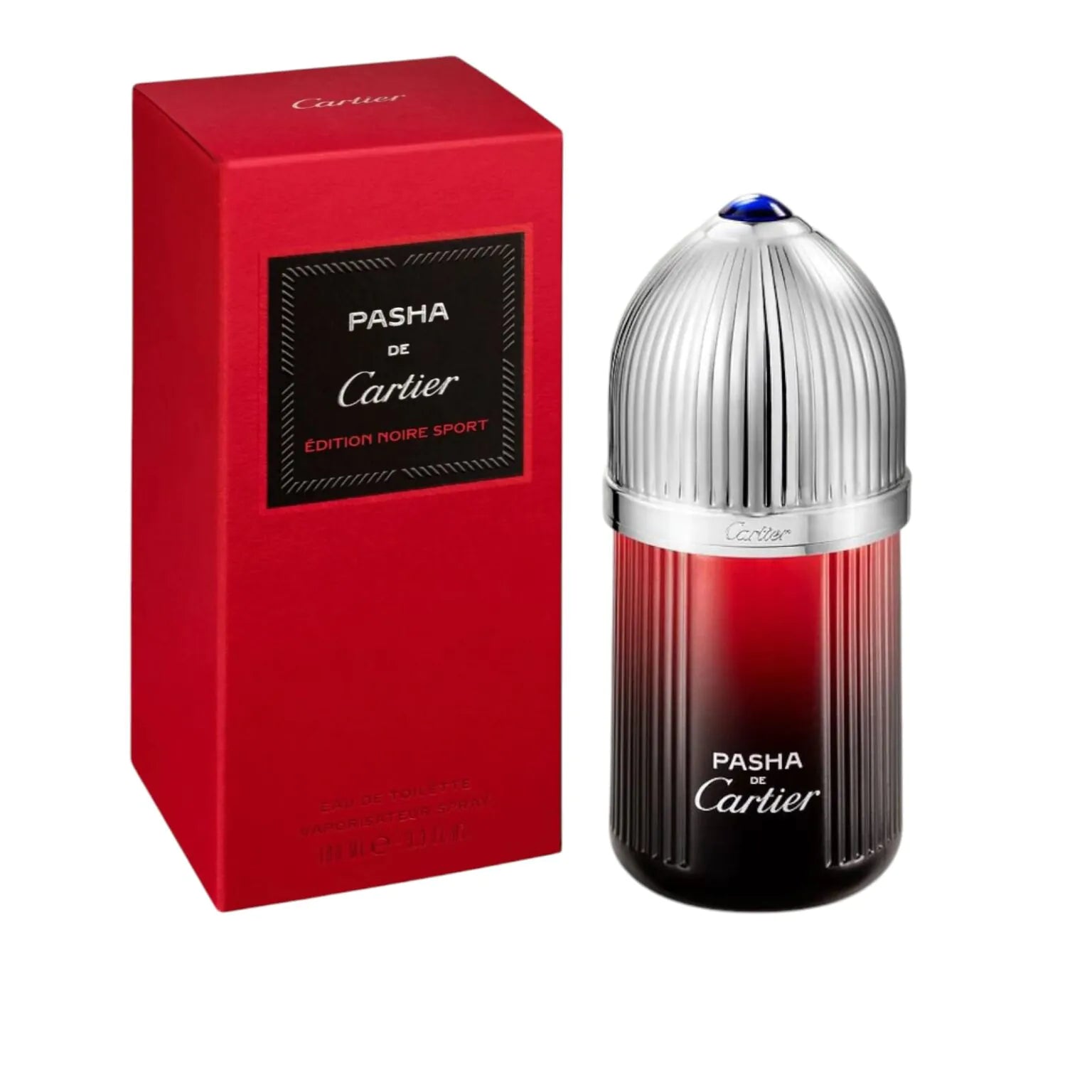 Perfume Pasha de Cartier Edition Noir Sport EDT Nueva 100ml