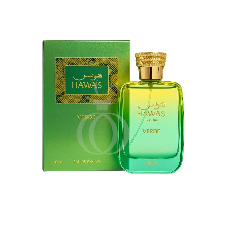 Perfume Rasasi Hawas Verde Eau De Parfum 100ml Hombre