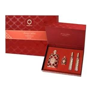 Estuche Orientica Amber Rouge Eau de Parfum 80ml 4 Piezas Unisex
