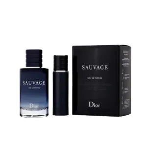 Perfume Sauvage EDP 2 Piezas 100ml + Perfumero 10ml Hombre