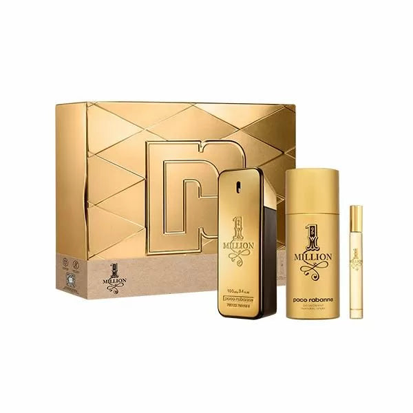 Perfume en Estuche 1 Million Eau de Toilette 3 Piezas 100ml Hombre