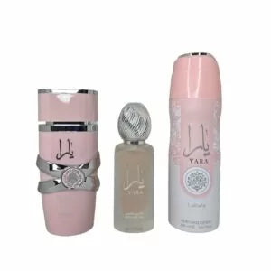 Perfume Lattafa Yara Eau de Parfum 100ml 3 Piezas Mujer