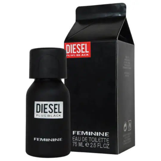 Perfume Diesel Plus Black Femenine Eau de Toilette 75ml Mujer