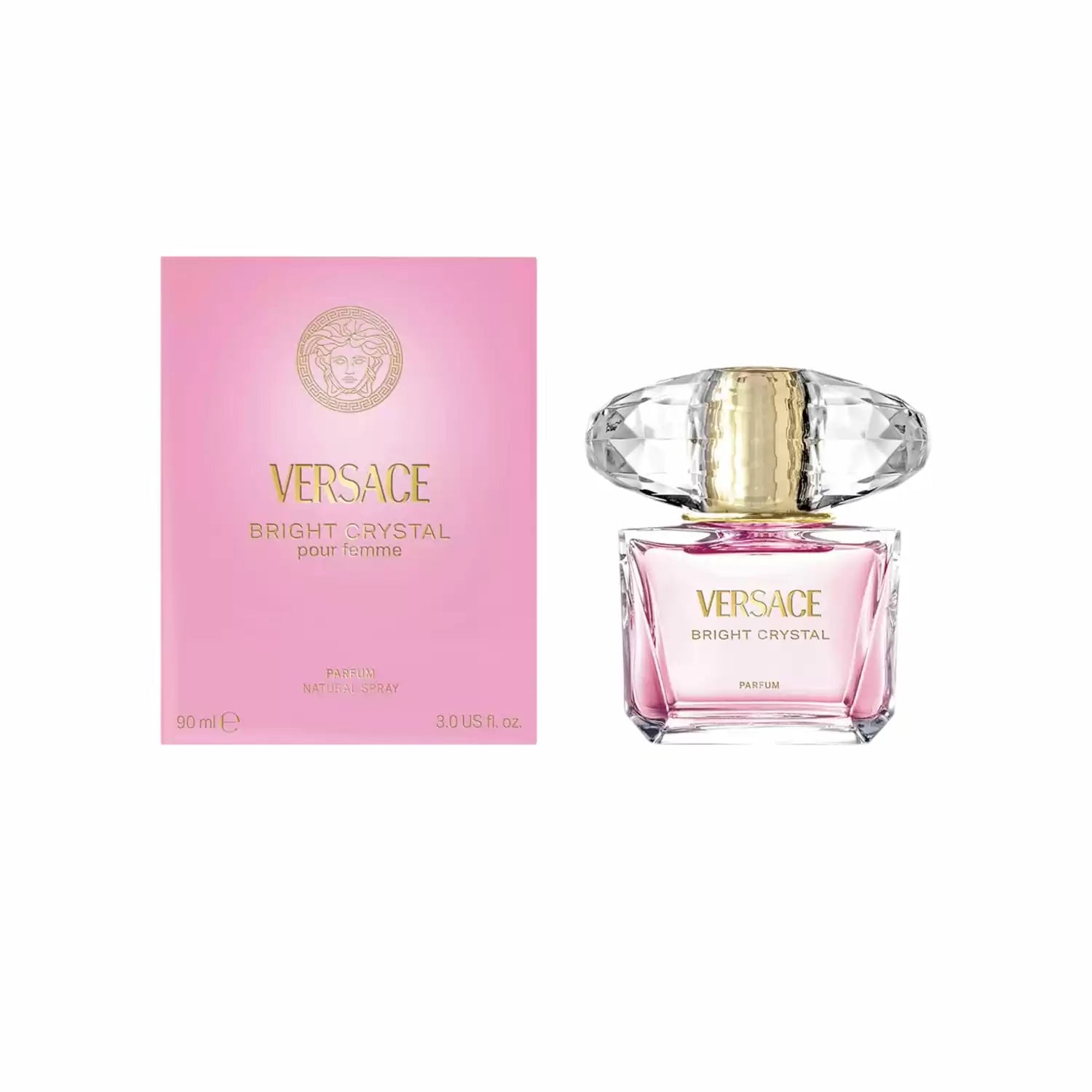 Perfume Versace Bright Crystal Parfum Pour Femme 90ml Mujer