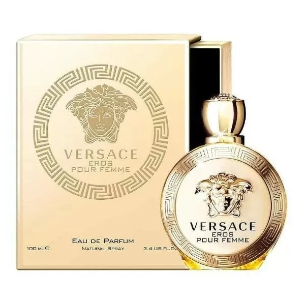 Perfume Eros Pour Femme de Versace Eau de Parfum x 100ml – Dama